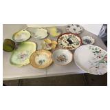 Vintage Hand- painted dishes