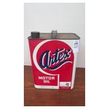 Vintage Artex Motor Oil Can 2 Gallons