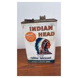 Vintage Indian Head Chief Permatex clear rubber
