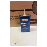 Vintage Exxon Handy Oil 4 fl. oz. tin