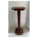 Vintage Wood Plant Stand 28 in