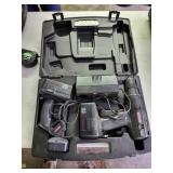 Craftsman 16.8 battery operated tools in case