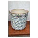 Sponge ware Crock 11 in