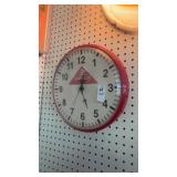 Vintage Plastic Nabisco Wall Clock 12 Inch