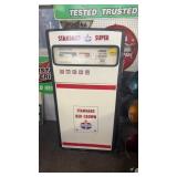 Vintage Standard Red Crown Gas Pump