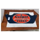 Cooper Tires Armored-Cord Metal Sign 22x7.5in.
