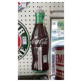 Coca-Cola Metal Thermometer Sign 16in. Long