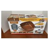 Copper Chef 9.5in. Deep Dish Square Pan