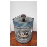 Vintage Amoco Motor Oil Can 5 Gallon