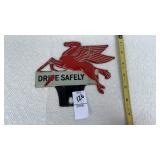 Metal Mobil-Pegasus Drive Safely License Plate
