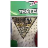 Altoona Hudson Service Station Sign 17x15