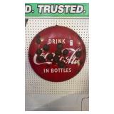 Vintage Coca Cola Button 24 Inch