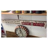 Vintage Hand Painted Wayne Feeds Advertising Sign