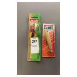Vintage Heddon and Rebel Fishing Lures