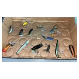 Assortment of Jitterbugs, Rooster Tails, and