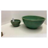 Vintage pottery ring ware bowl, small bowl