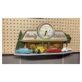 Vintage New Haven Family Drive In Wall Clock