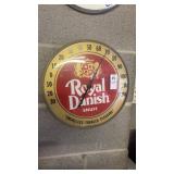 Vintage Royal Danish Snuff Thermometer 12 Inch