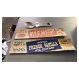 Johnstown Sanitary Dairy Spoon and Advertising