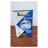 Vintage Hollingshead Zer-o-ice canned ice tin