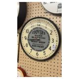 Vintage Cooverï¿½s Sand Blasting Body Shop Clock