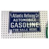 Atlantic Refining Co. Metal Sign 14x9.5in.
