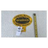 Farmers Mutual Auto Insurance License Plate