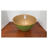 McCoy Yellow ware over and back Mixing Bowl