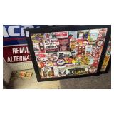 Framed Fill Her Up  Jigsaw Puzzle 33x27 in.