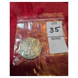 1942 Walking US Liberty Half Dollar