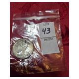 US Walking Liberty Half Dollar unknown year