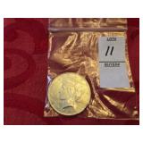 1923 United States Peace Dollar
