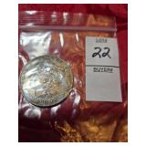 1883 Morgan silver dollar