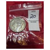1901 Morgan silver dollar