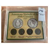 American nickels of the 20th century