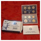 2001 United State's Mint Proof Set