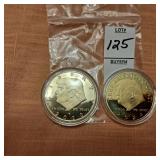 2020 and 2024 Commemorative Token Featuring A