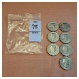 7-1979 Susan B. Anthony dollar coins