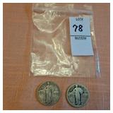 1930 Standing Liberty Quarter minted in San