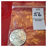 1945 Walking Liberty Half Dollar