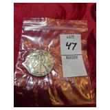 1943 US Walking Liberty Half Dollarp