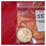 1941 Walking Liberty Half Dollar