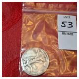 1943 Walking Liberty Half Dollar