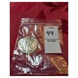 1945 US Walking Liberty Half Dollar