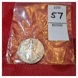 1945 Walking Liberty Half Dollar