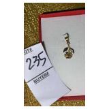 20k hanging rose charm new