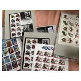 Superheroes, Muppets, Dr. Seuss, Star Wars stamps