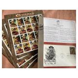 Cowboy stamps