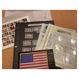 Various patriotic stamps