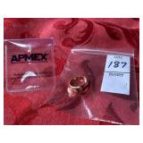 14k gold San Francisco Giants signet ring